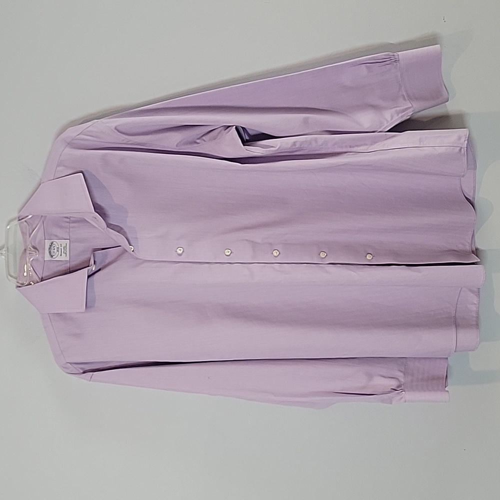 Brooks Brothers Regent Fit 1818 purple button down shirt